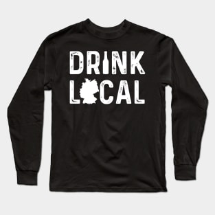 Drink Local Drink In Germany Long Sleeve T-Shirt